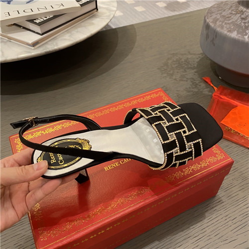 rene caovilla heel sandals