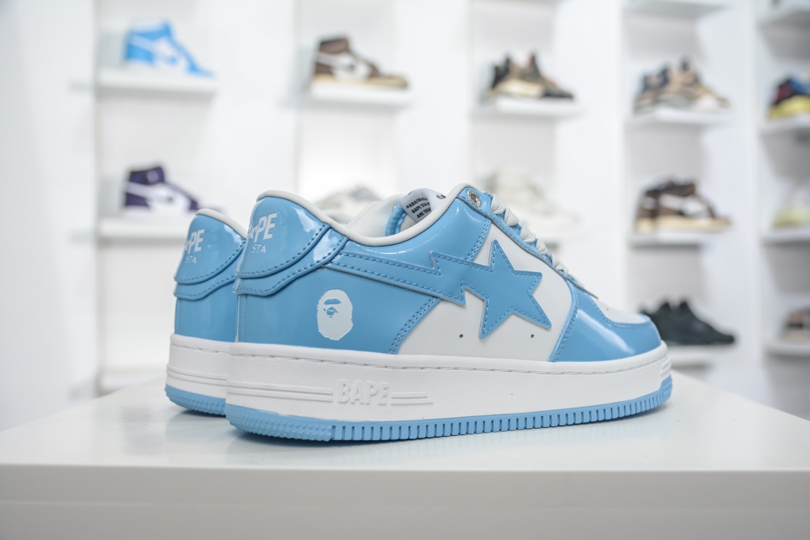 A Bathing Ape Bape Sta Low Blue