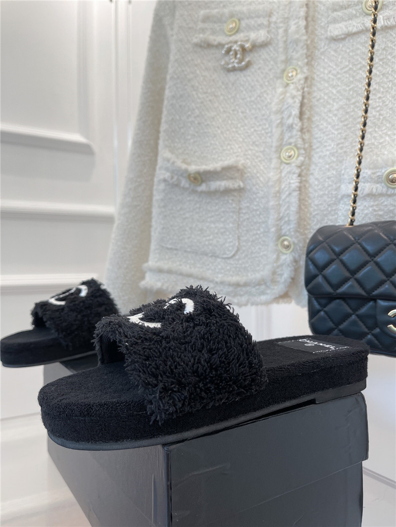 Ch**el flat hemp rope slippers