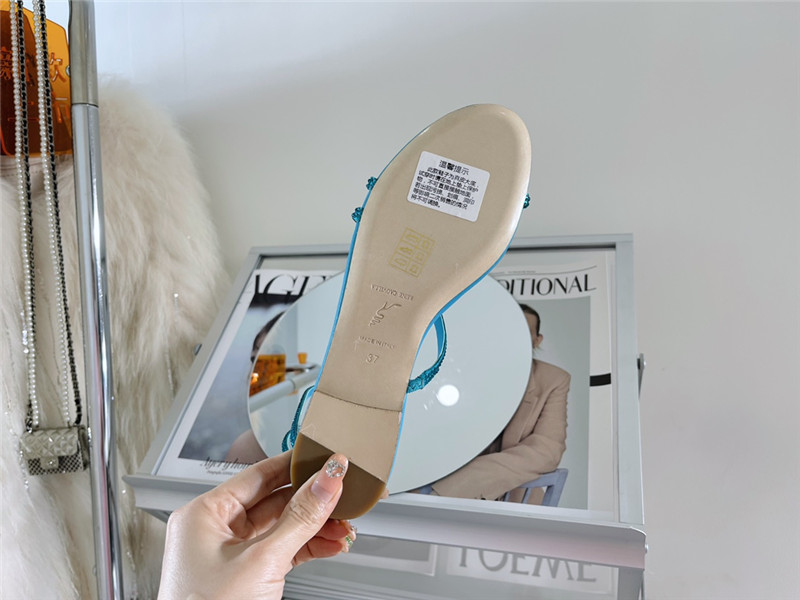 rene caovilla cleo flat sandals