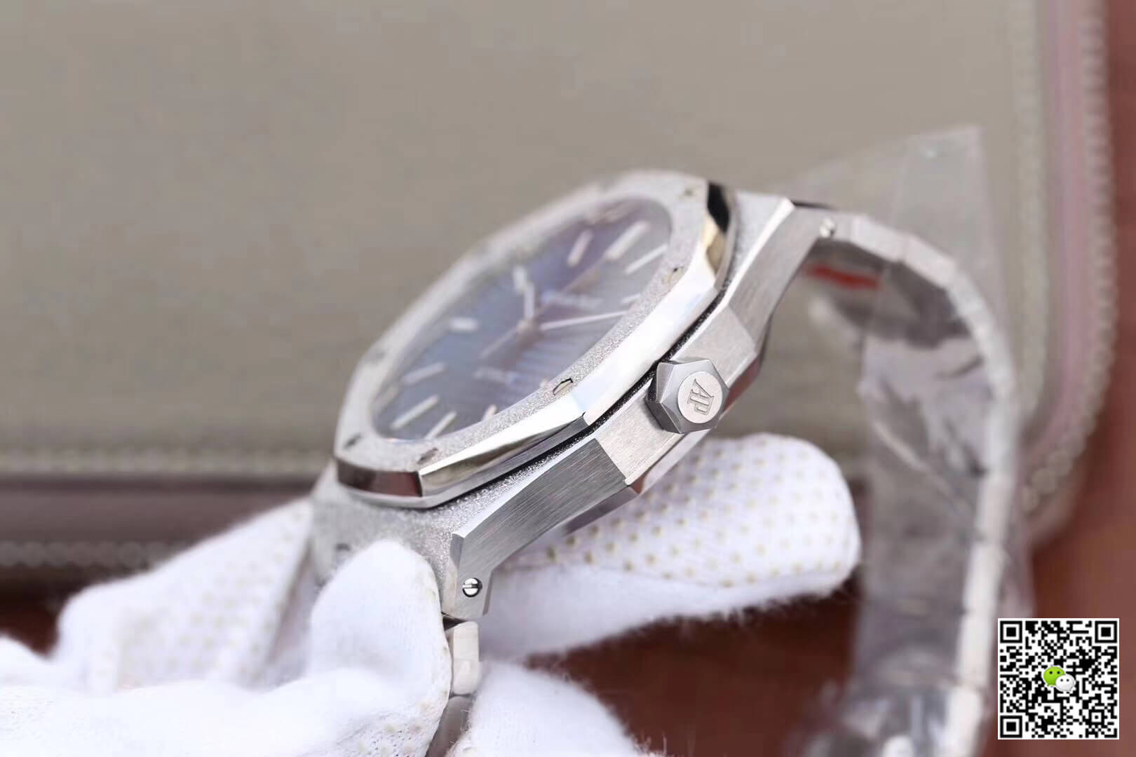 Replica Audemars P1g*et Royal Oak 15454BC.GG.1259BC.01 1:1 Best Edition JH Factory Blue Dial