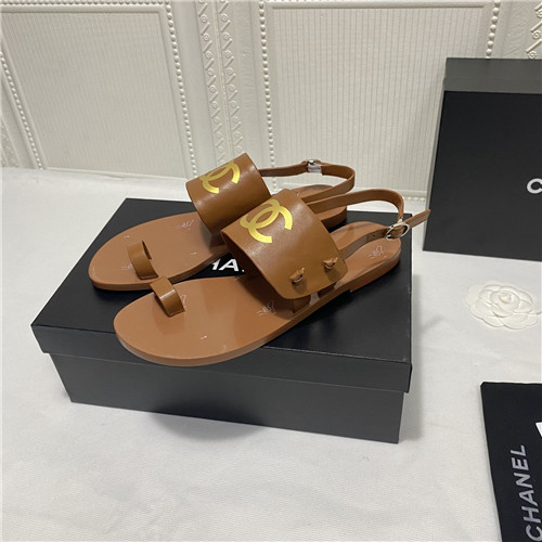 Ch**el flat sandals women