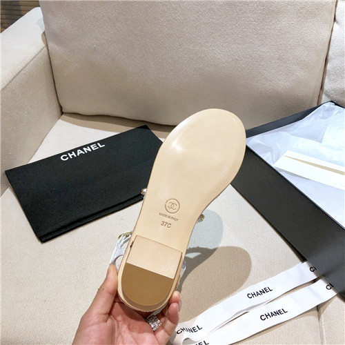 Ch**el flat sandals