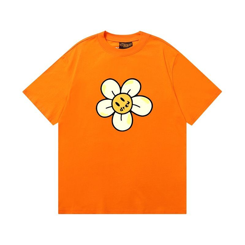 Drew Flower Cotton T-Shirt