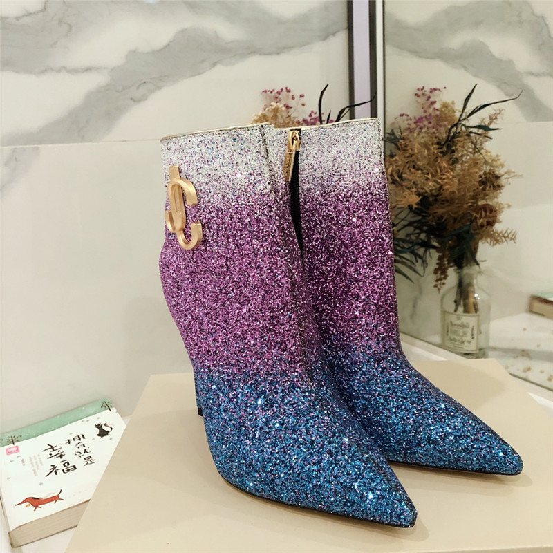 J1m*y Ch00 high heel ladies ankle boots