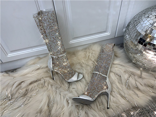 rene caovilla boots open toe sandals