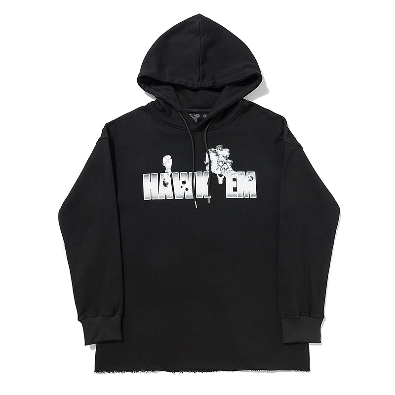 Vlone x Pop Smoke Hawk Em Hoodie 6846