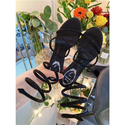 rene caovilla snake sandals
