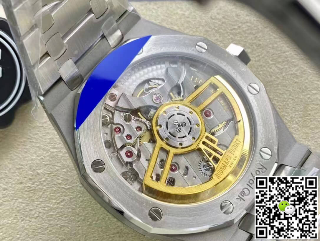Replica Audemars P1g*et Royal Oak 15500ST.OO.1220ST.04 1:1 Best Edition ZF Factory V2 Version White Dial