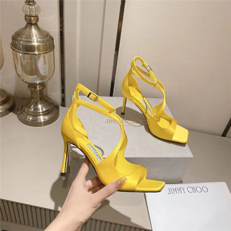 J1m*y Ch00 Paris window custom high heels