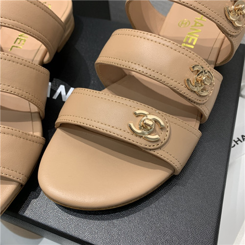 Ch**el flat sandals slippers
