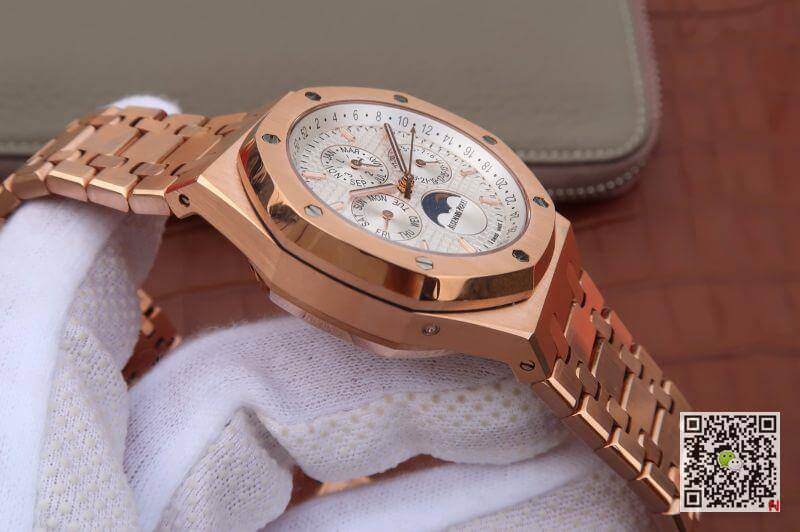 Replica Audemars P1g*et Royal Oak 26574OR.OO.1220OR.01 JF Factory 1:1 Best Edition Swiss ETA5134