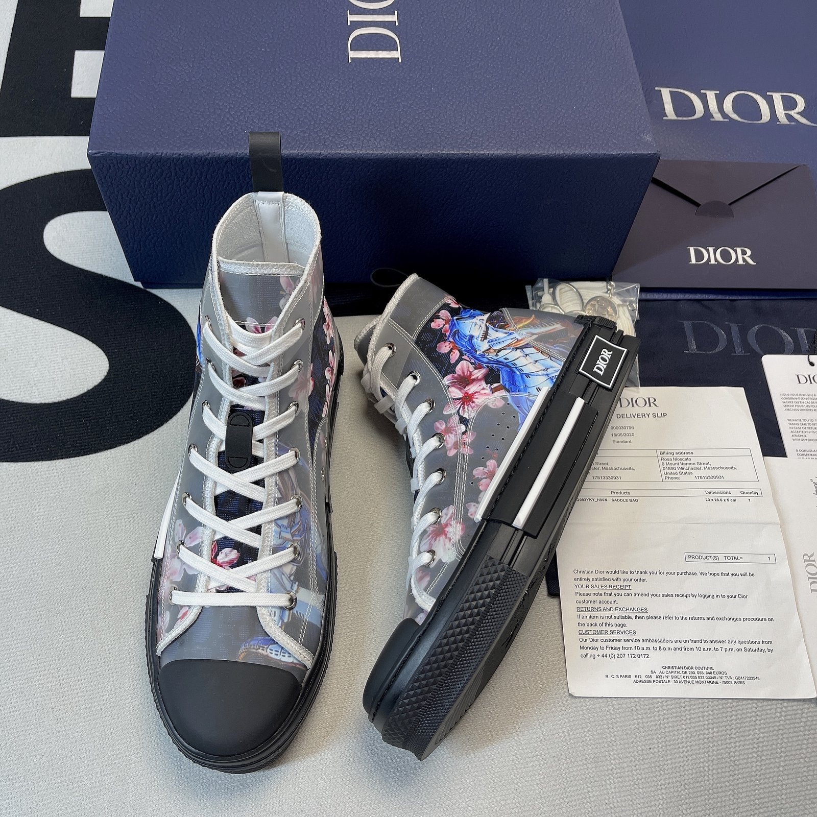 D10r B23 High Top Sneaker 22