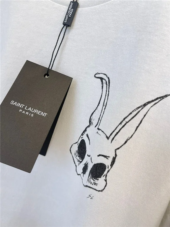 2022fw Sa1nt Lau*nt T Shirt