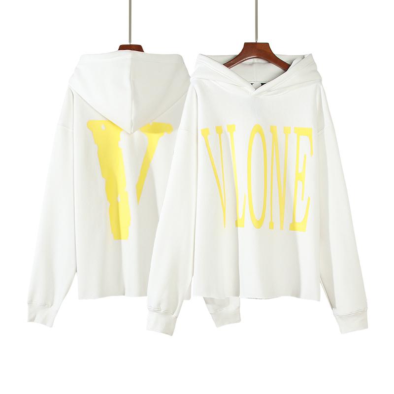 VLONE Stape V plus thickening White Hoodie