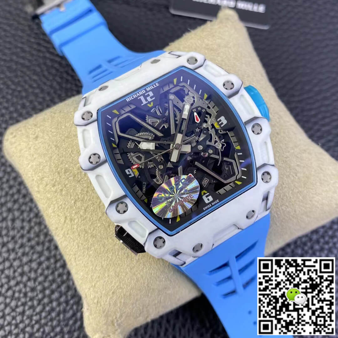 Richard Mille Replica RM35-03 1:1 Best Edition RM Factory White NTPT Carbon Fiber