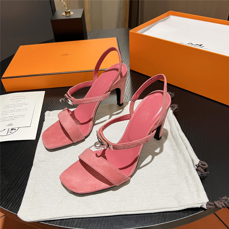 H**me5 Sandals Dupe classic H high-heeled sandals