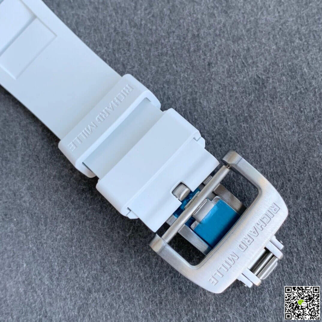 Replica Richard Mille RM11 1:1 Best Edition KV Factory Titanium White Strap