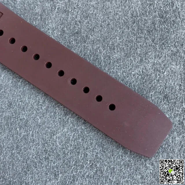 Replica Richard Mille RM011 1:1 Best Edition KV Factory Brown Rubber Strap