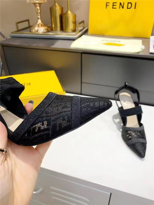 F**di heels sandals