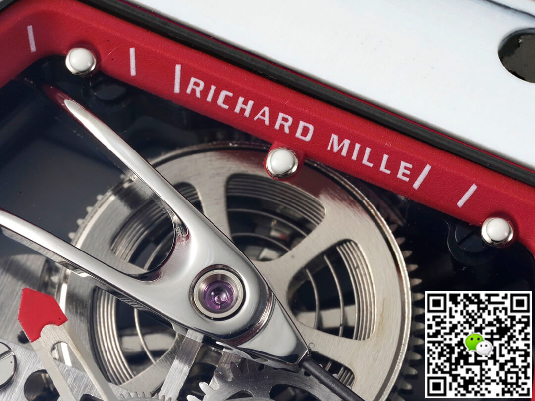 Replica Richard Mille RM27-02 Rafael Nadal Tourbillon 1:1 Best Edition RM Factory Red Rubber Strap