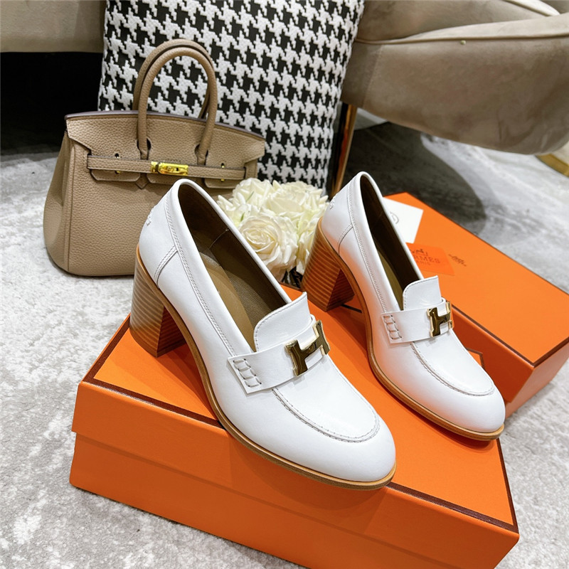 H**me5 dauphine mid heel mules