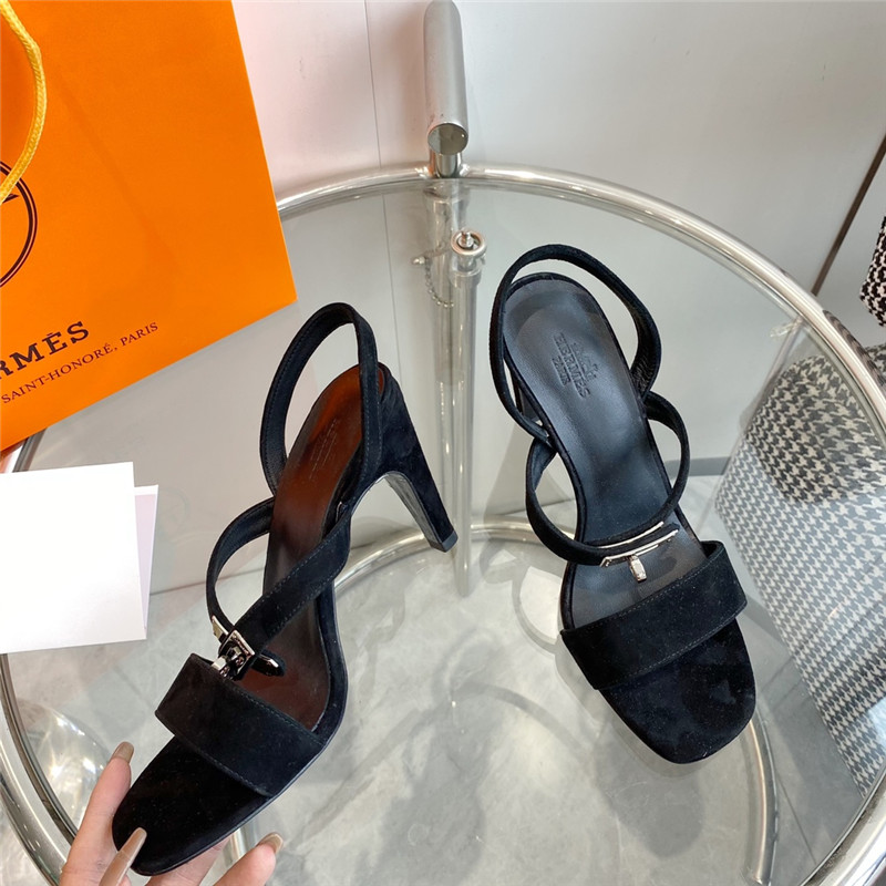 H**me5 Glamor Kelly buckle high-heeled sandals