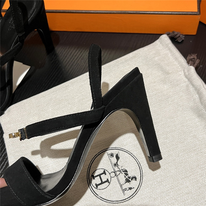 H**me5 Sandals Dupe classic H high-heeled sandals