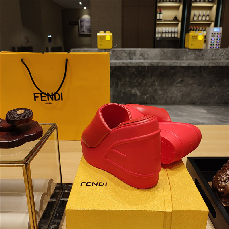 F**di wedge platform sandals