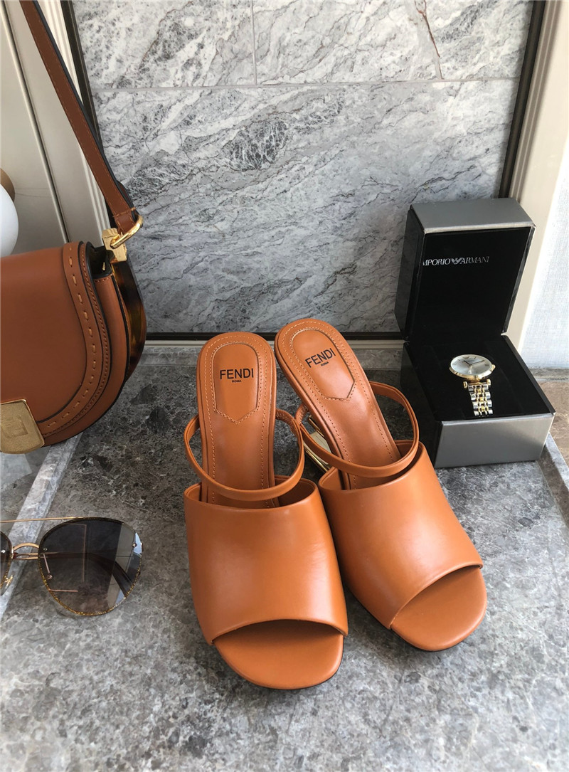 F**di first high-heeled sandal