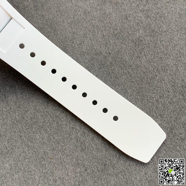Replica Richard Mille RM055 1:1 Best Edition KV Factory V2 White Strap
