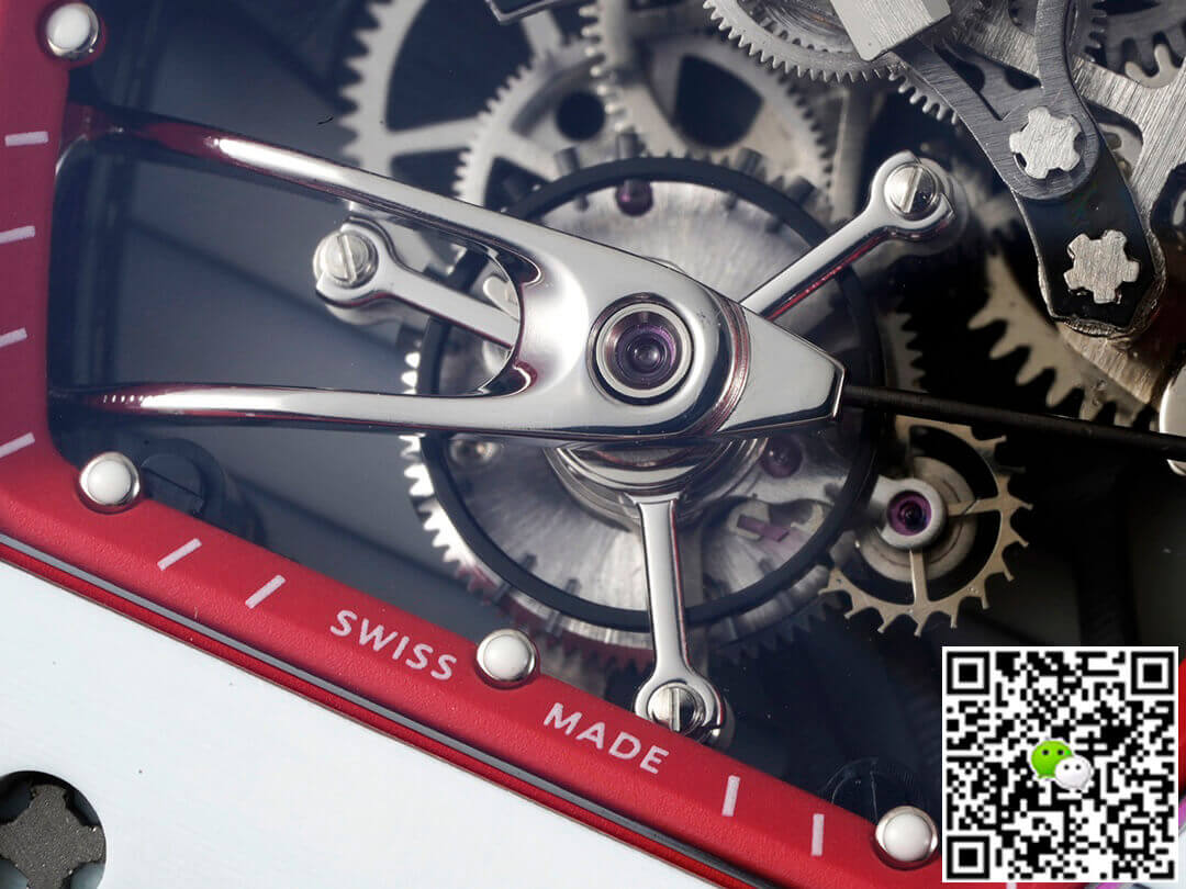 Replica Richard Mille RM27-02 Rafael Nadal Tourbillon 1:1 Best Edition RM Factory Red Strap