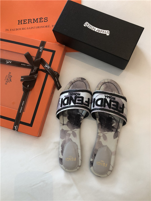 F**di slippers sandals