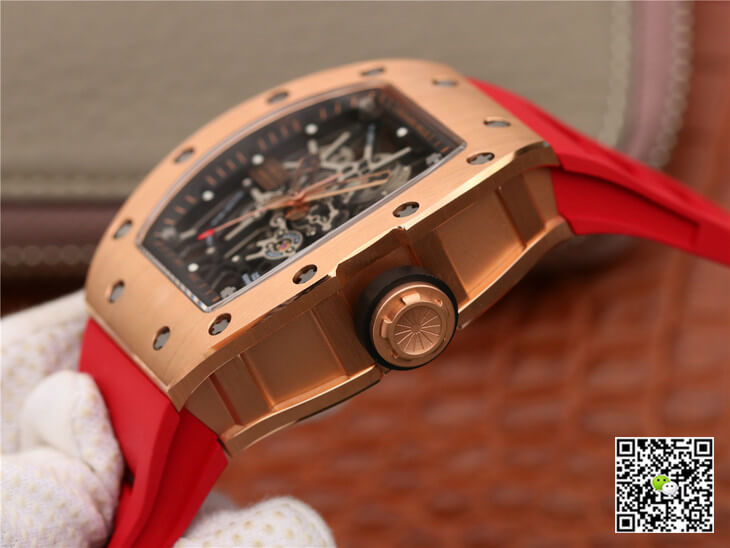 Replica Richard Mille RM035 Americas KV Factory 1:1 Best Edition Rose Gold