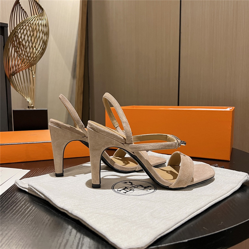 H**me5 Sandals Dupe classic H high-heeled sandals