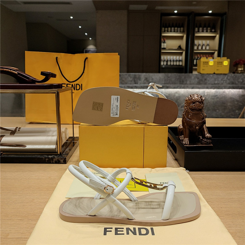 F**di flat beach sandals