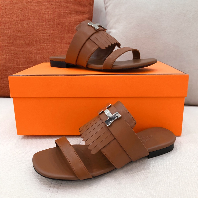 H**me5 H flat slipper sandals