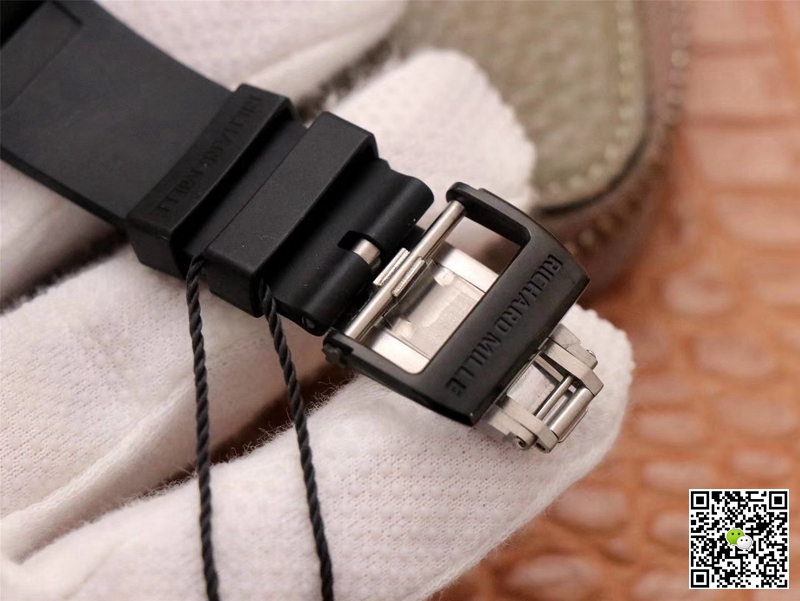 Replica Richard Mille RM052-01 1:1 Best Edition ZF Factory Black Ceramic Grey Skull Dial Swiss Movement