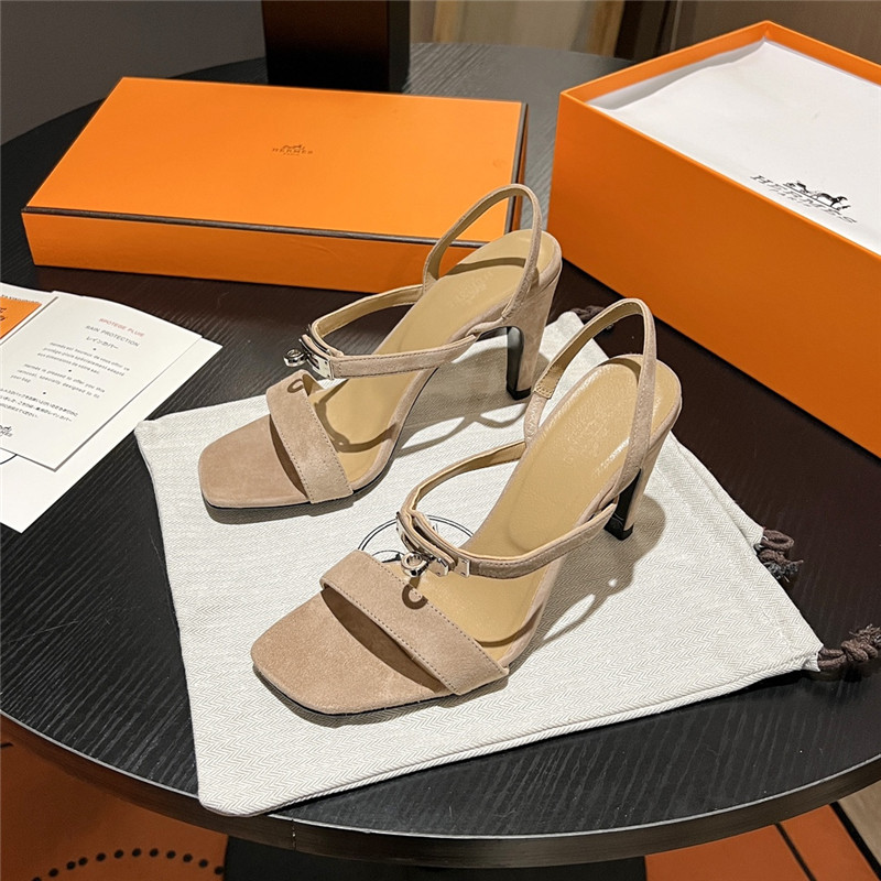 H**me5 Sandals Dupe classic H high-heeled sandals