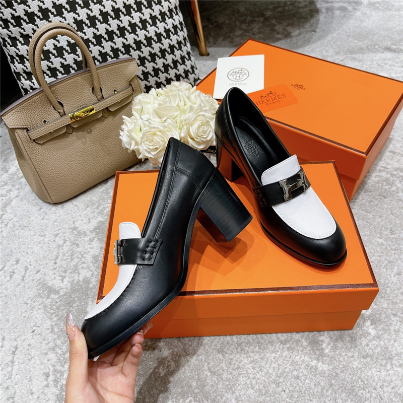 H**me5 dauphine mid heel mules