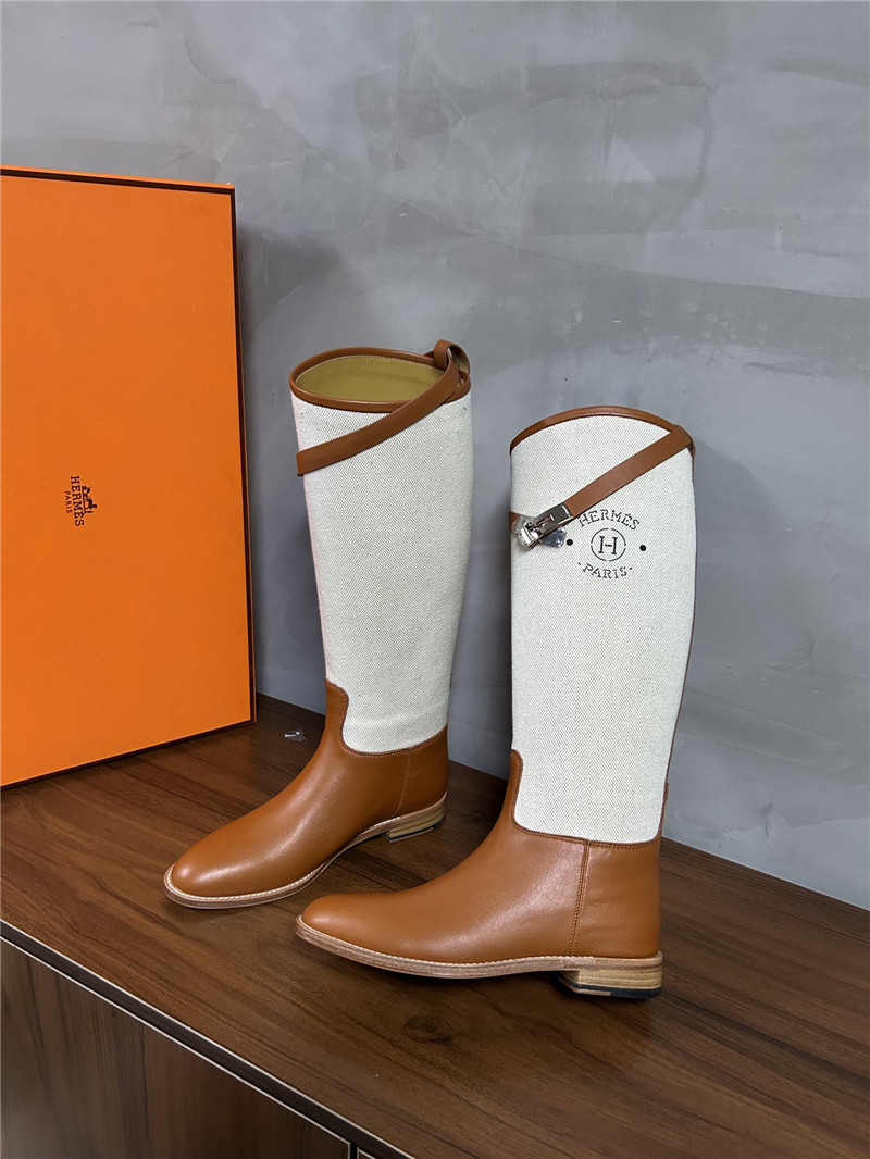 H**me5 Birkin Replica autumn and winter new classic long boots