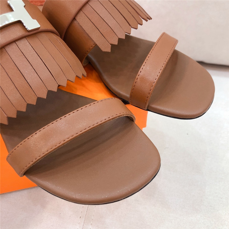H**me5 H flat slipper sandals