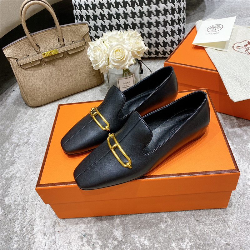 H**me5 muller flat shoes