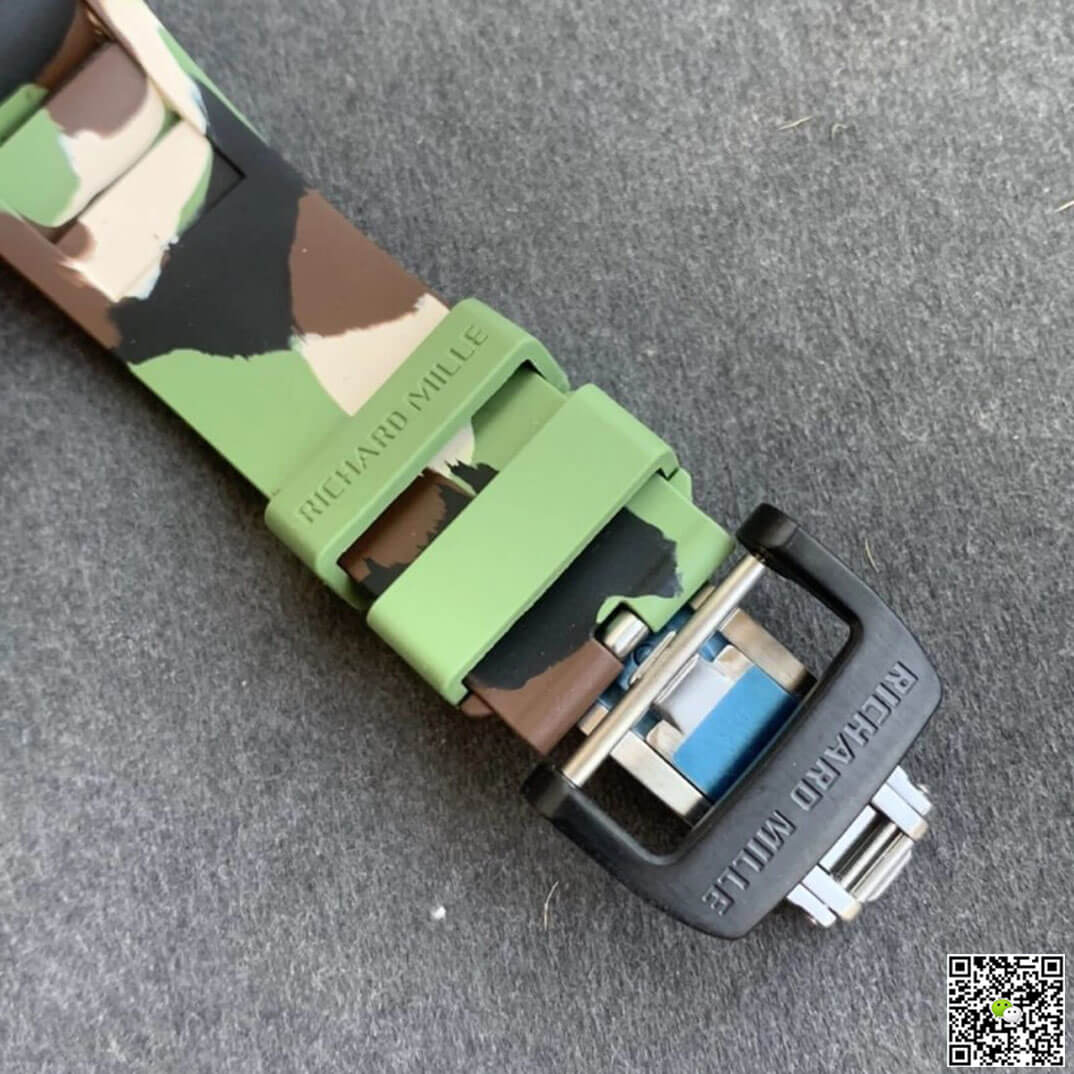 Replica Richard Mille RM35-02 1:1 Best Edition KV Factory V3 Camouflage Strap