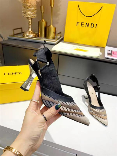 F**di heels sandals