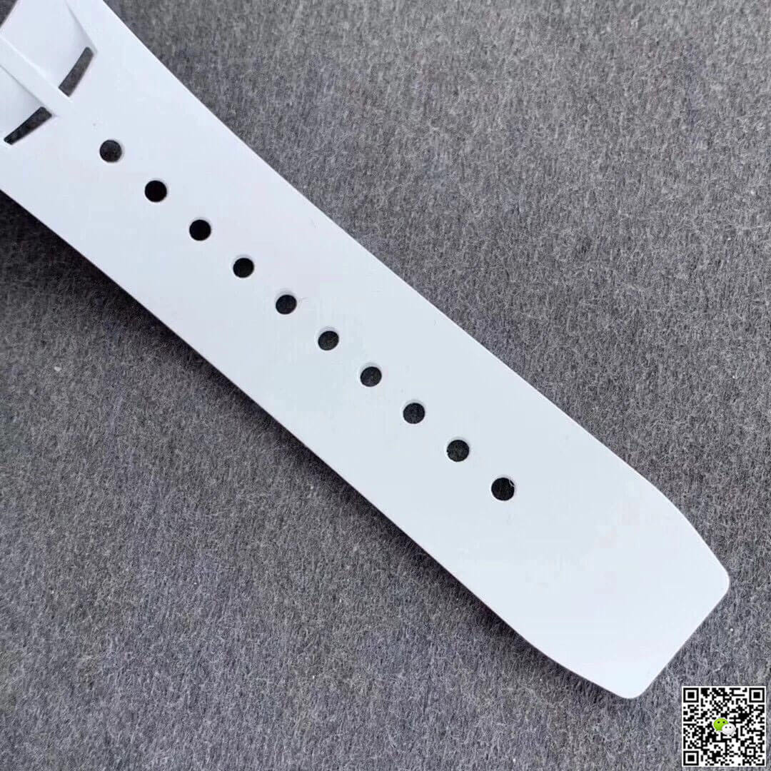 Replica Richard Mille RM011-03 1:1 Best Edition KV Factory White Strap
