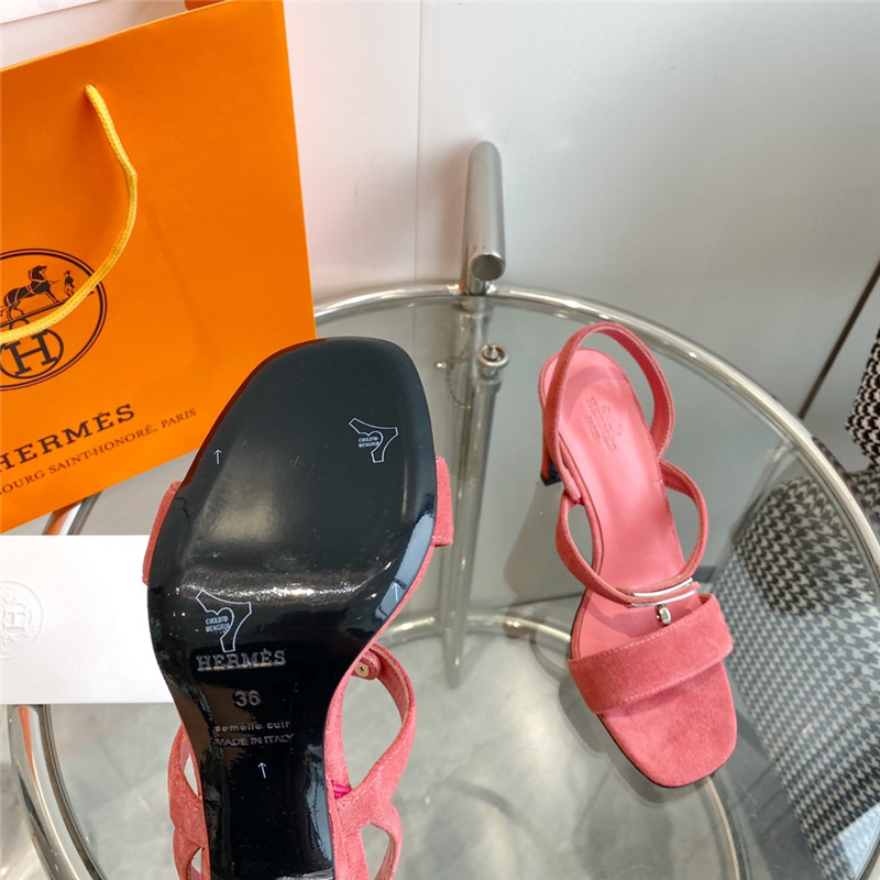 H**me5 Glamor Kelly buckle high-heeled sandals