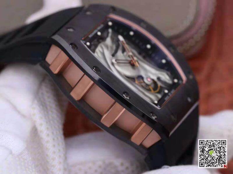 Replica Richard Mille Polo Club Saint Tropez RM52-02 KV Factory 1:1 Best Edition Swiss ETA8215 Silver Horse Dial