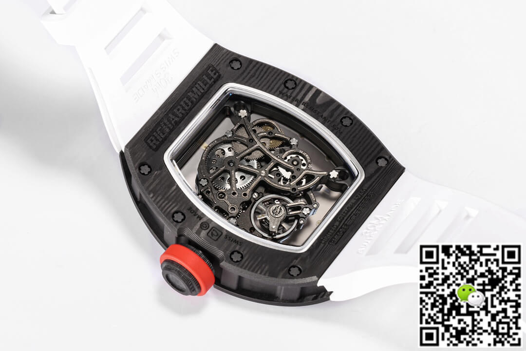 Replica Richard Mille RM-055 1:1 Best Edition BBR Factory Carbon Fiber Case
