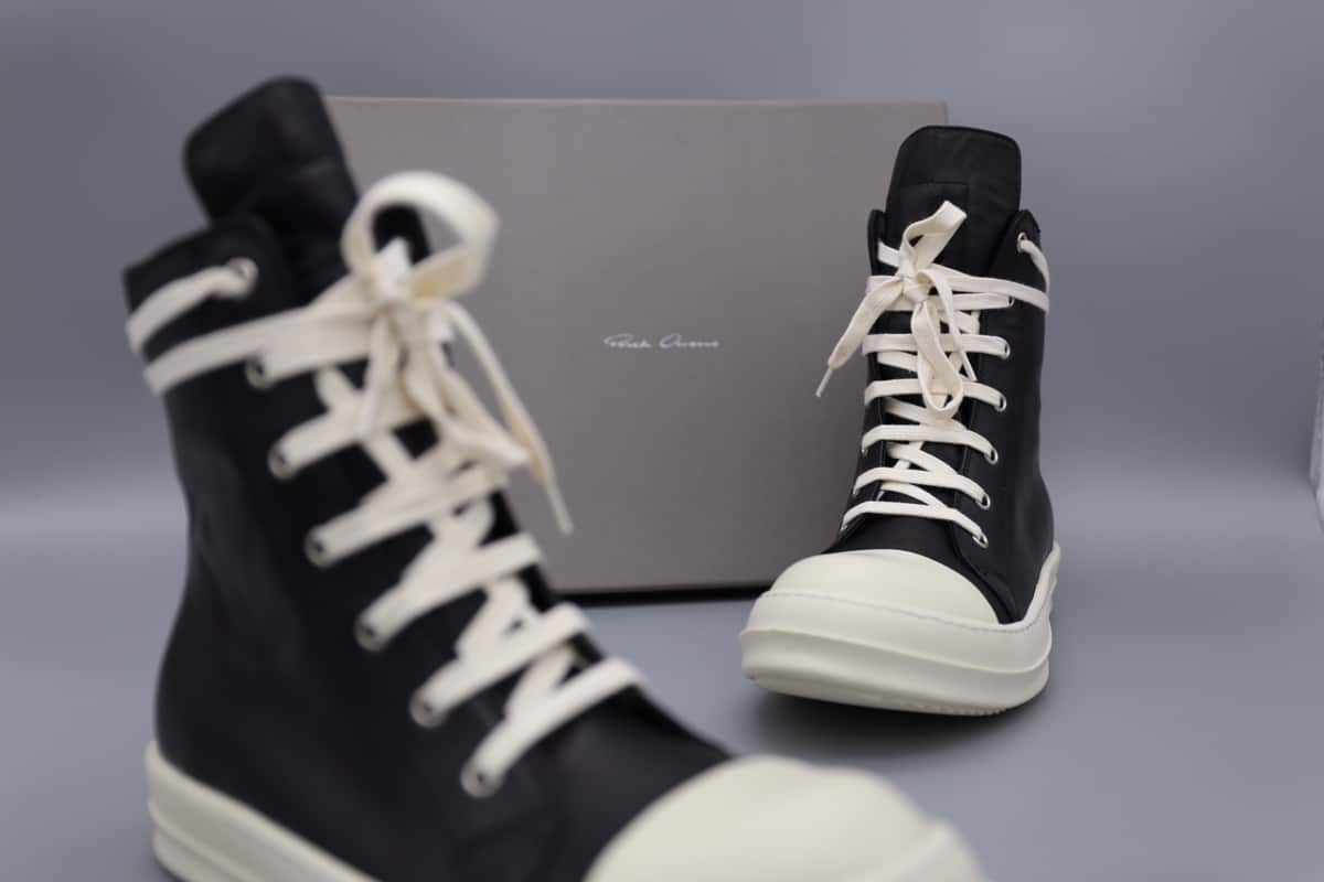 Rick Owen Dupes High-top Sneakers   RS004